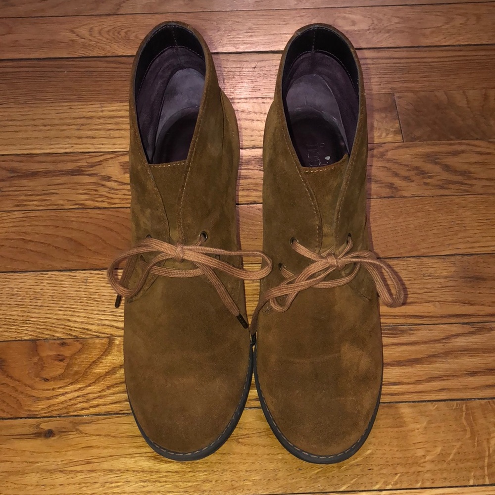 COPY - COPY - Indigo Cognac Water Row Booties
